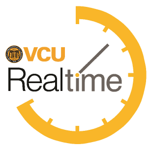 VCU RealTime clock logo
