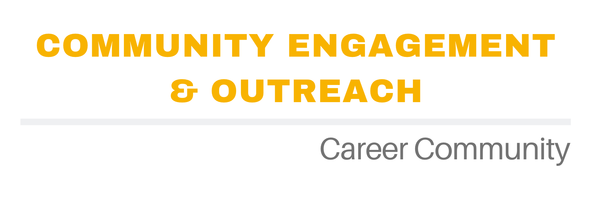 Community Engagement and Outreach logo